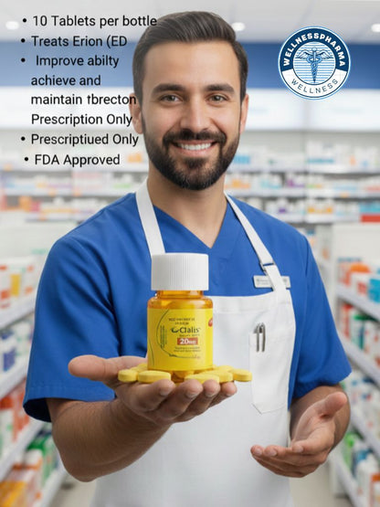 Cialis Botal – 20mg (Made In UK)