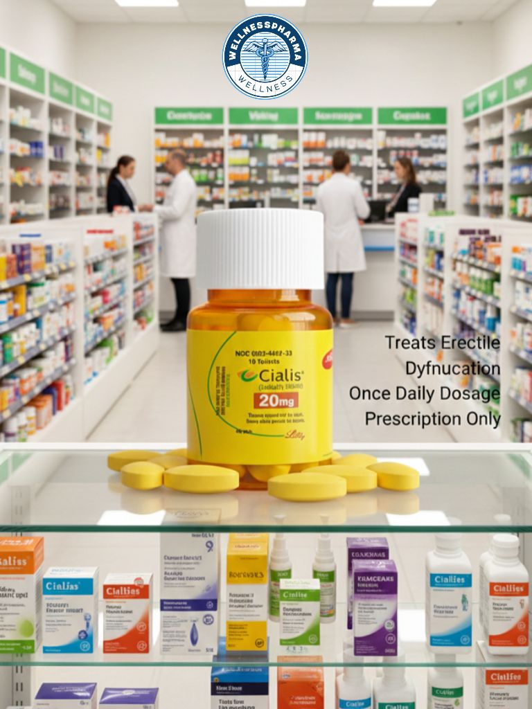 Cialis Botal – 20mg (Made In UK)