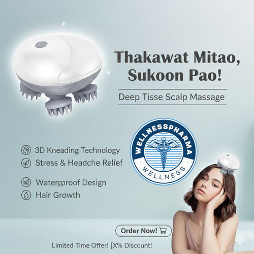 Electric 3D Scalp Massager