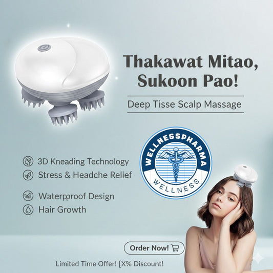 Electric 3D Scalp Massager