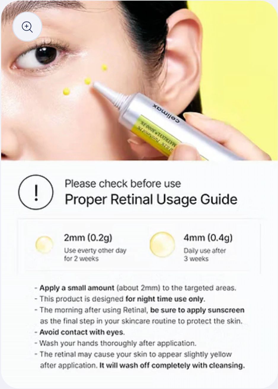 Retinal Shot Creem Tightening Booster