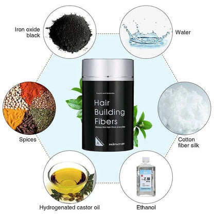 Imported Dexe Hair Building Fibers With Spray